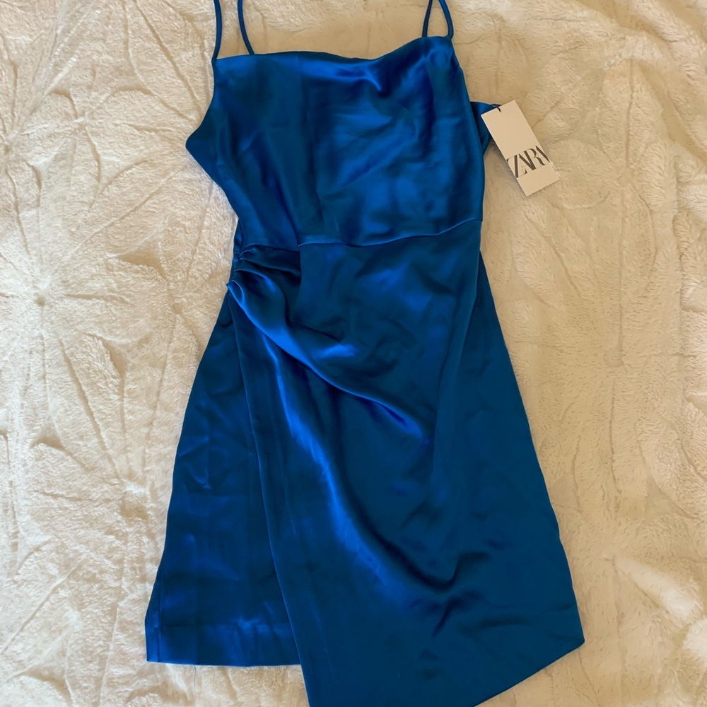 ZARA Satin Dress